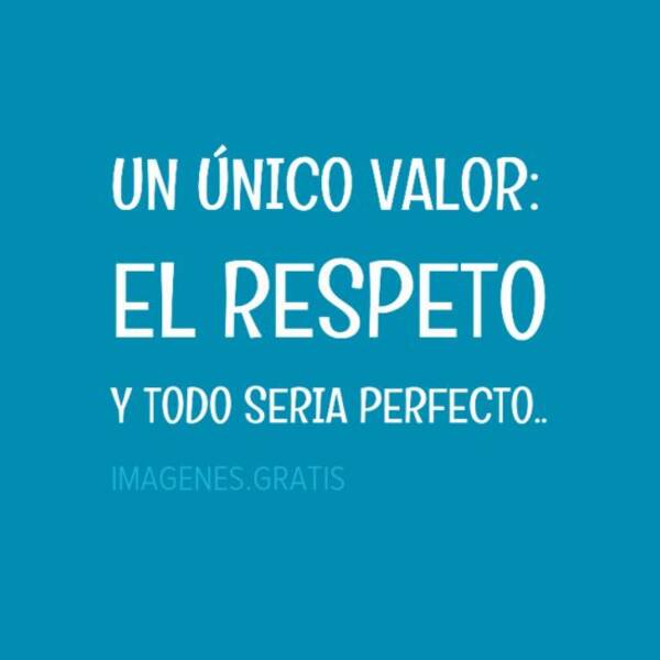 Todo lo que hay que saber sobre el respeto