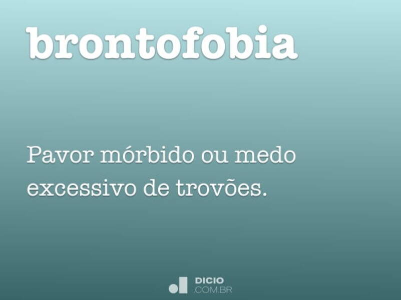Todo sobre la brontofobia