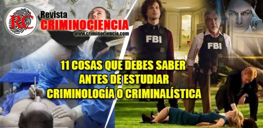 Todo sobre la profesión de criminalista