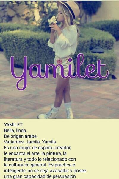 El nombre Tamila