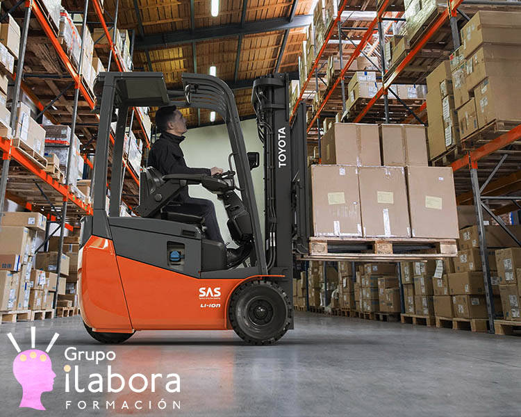 Profesión de conductor de carretillas elevadoras