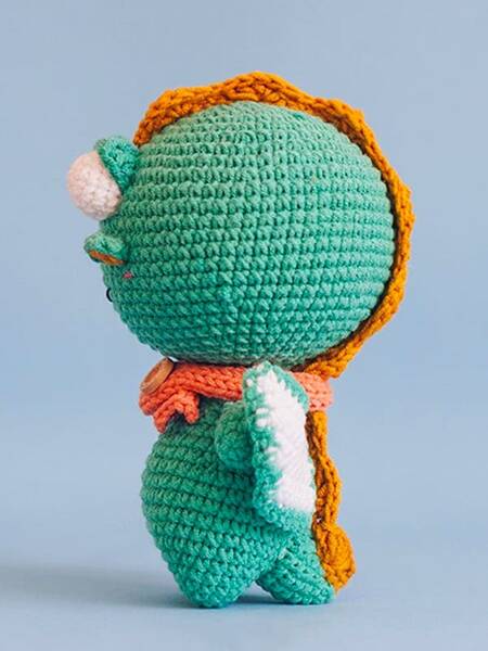 Cómo hacer un dragón amigurumi?
