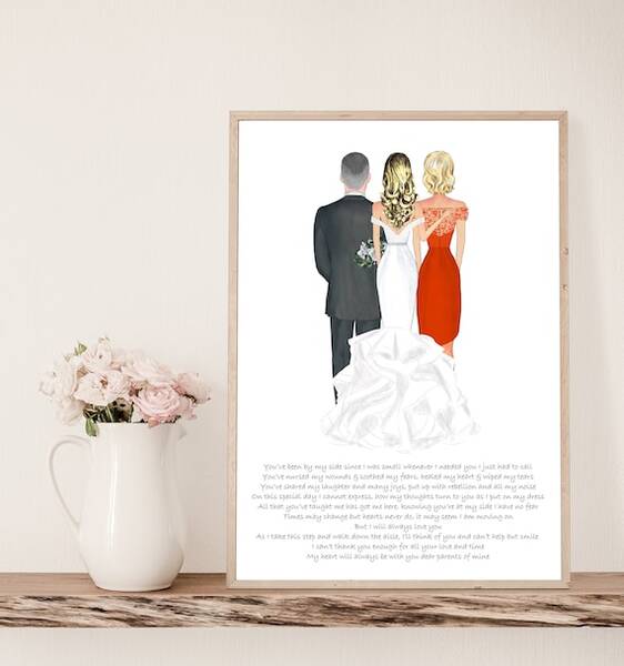 Qué regalar a tus padres por los 30 años desde el día de su boda?